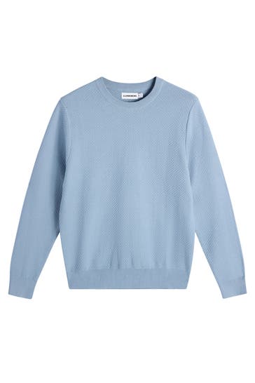 J.LINDEBERG Strickpullover taubenblau