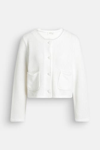 CARTOON Strickjacke wollweiß