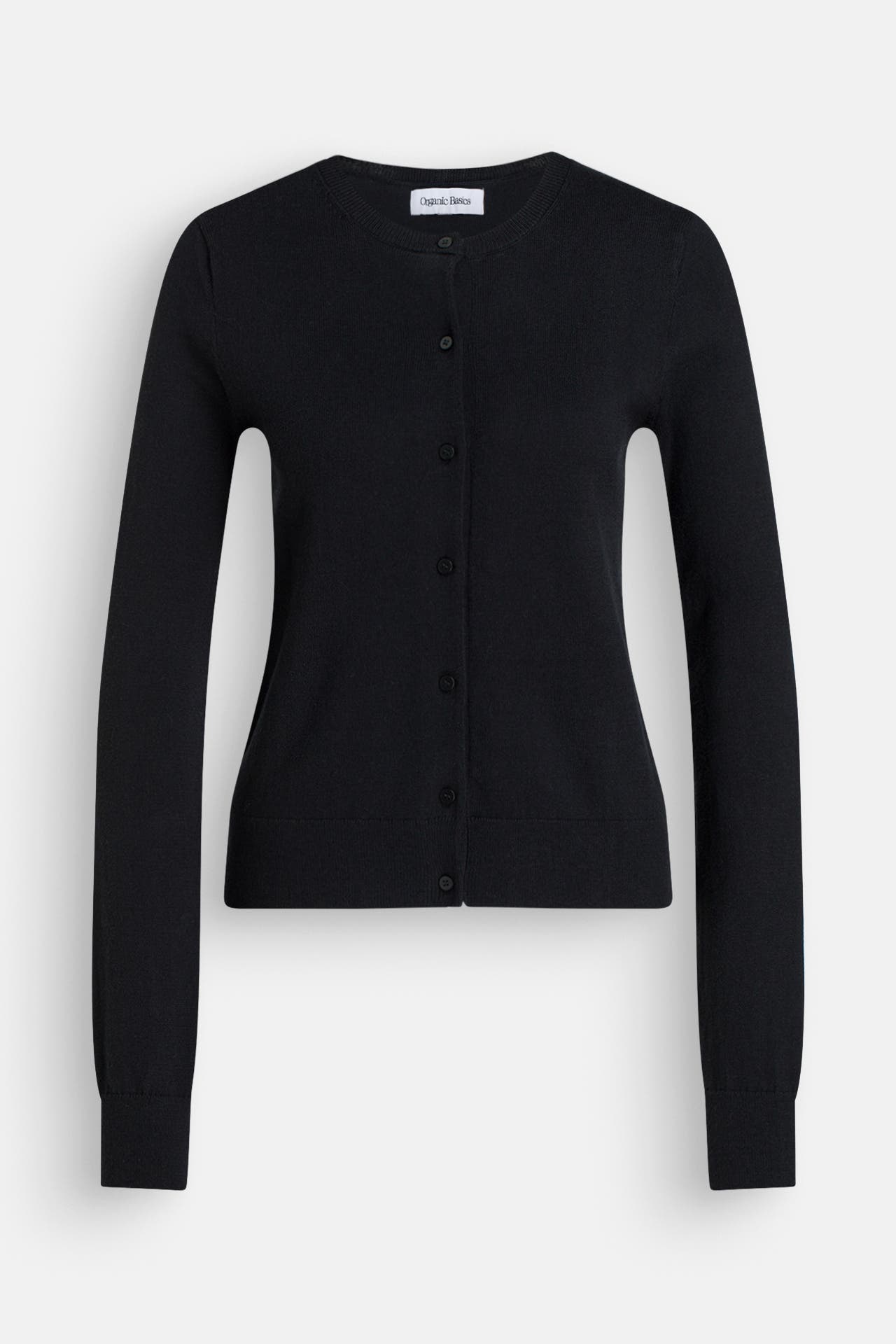 ORGANIC BASICS Cardigan schwarz, Bild 1