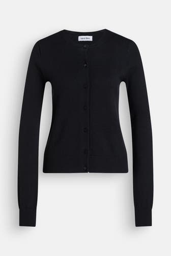 ORGANIC BASICS Cardigan schwarz