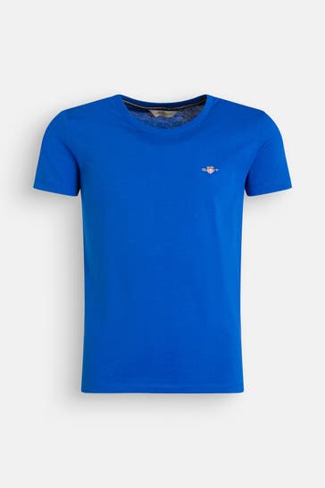 GANT T-Shirt royalblau