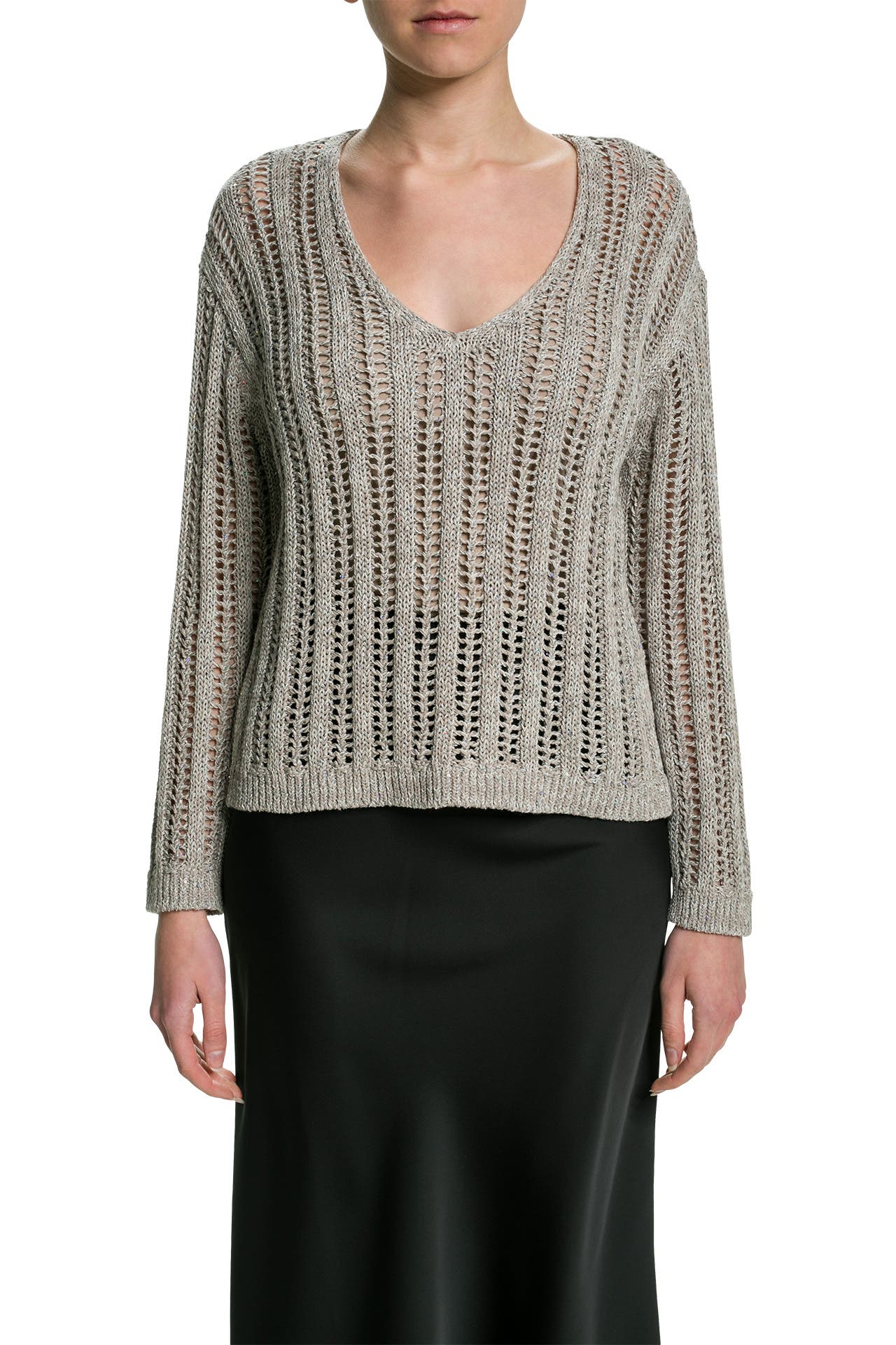 Sienna™ Strickpullover Grau