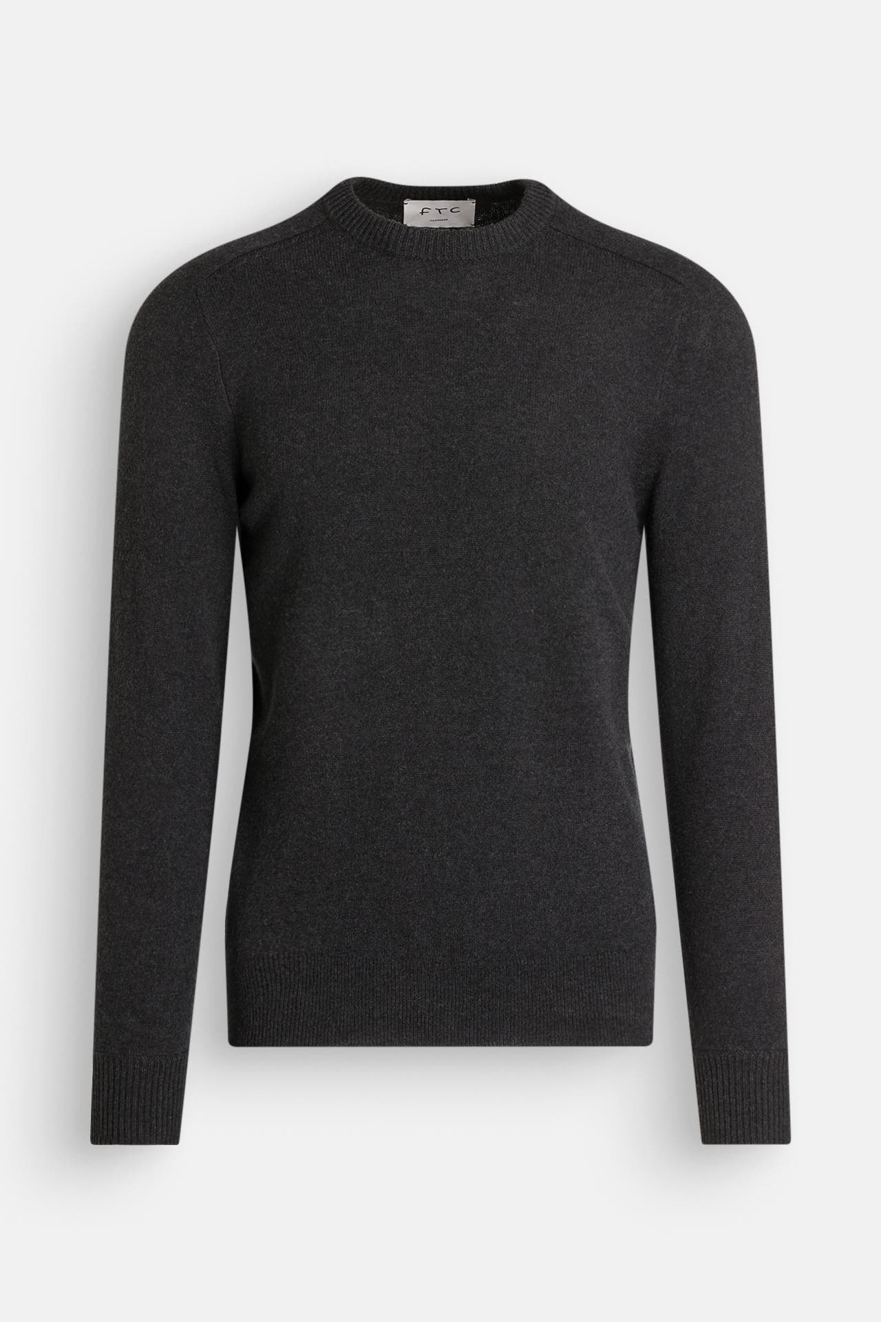 FTC Kaschmir-Pullover dunkelgrau, Bild 1