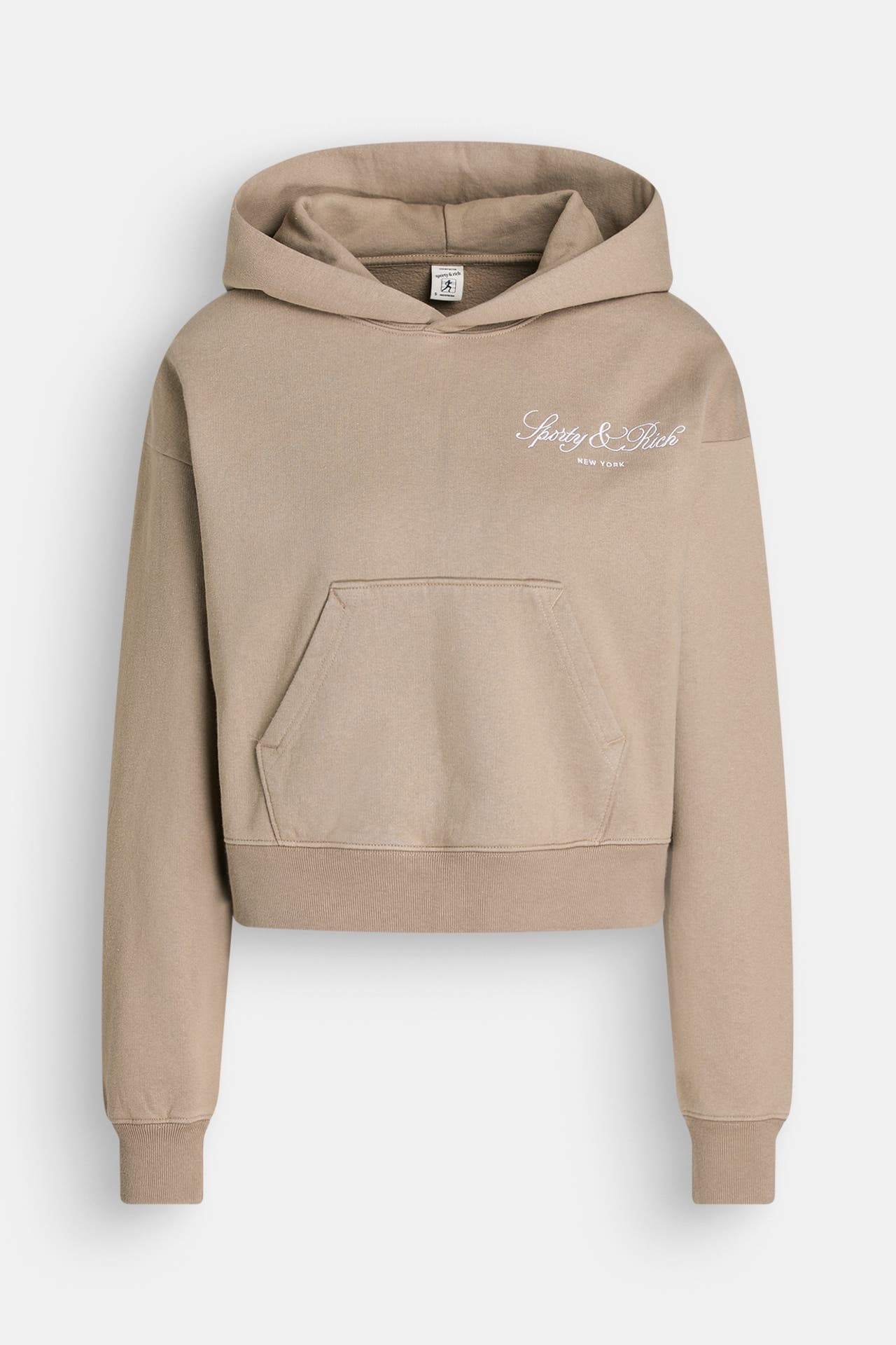SPORTY & RICH Hoodie hellbraun, Bild 1