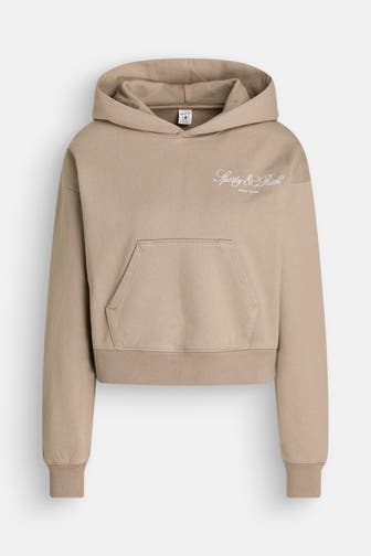 SPORTY & RICH Hoodie hellbraun
