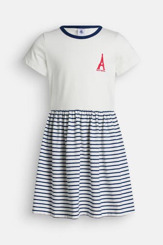 PETIT BATEAU Jerseykleid mehrfarbig