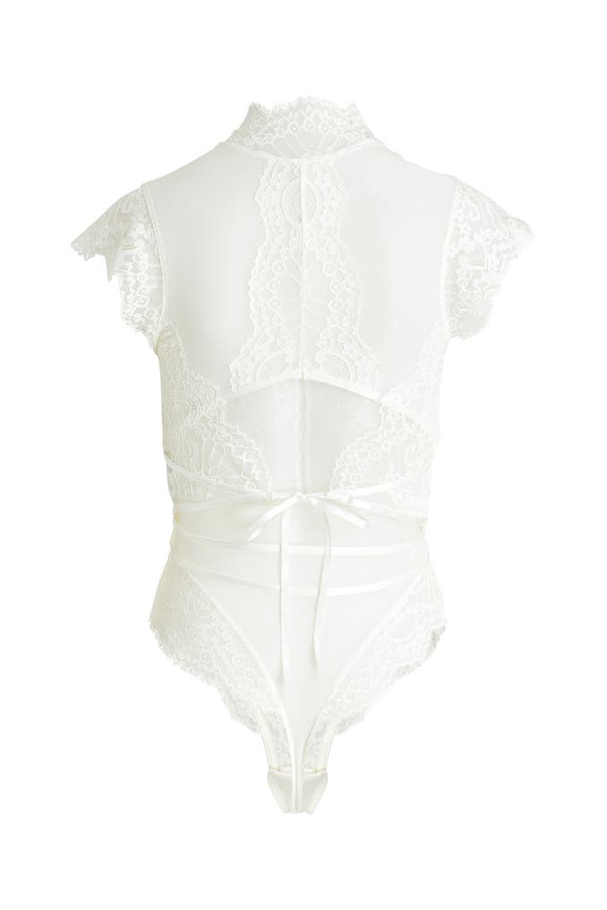 Body Dentelle Hunkemöller Rose Black – Taille S – Noir – Neuf Lavé