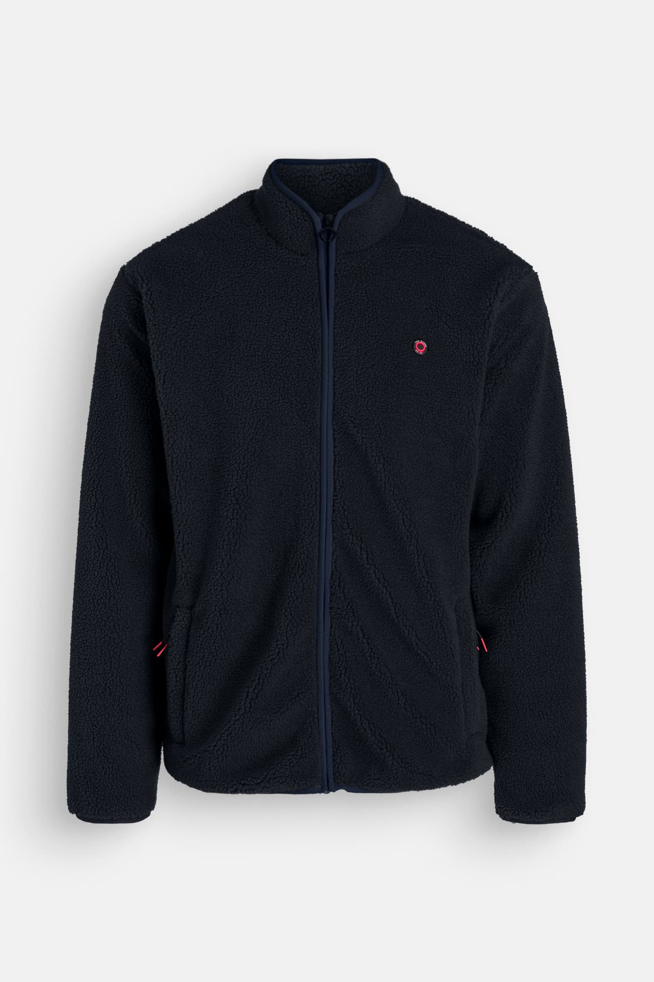 TED BAKER Teddyfleece-Jacke 'Jay' dunkelblau, Bild 1