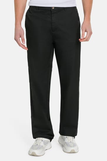 WOODBIRD Chino 'Nick' schwarz