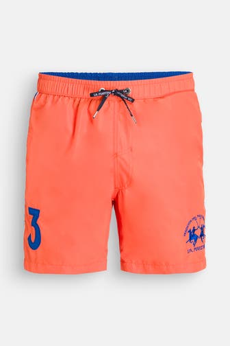 LA MARTINA Badeshorts neonorange
