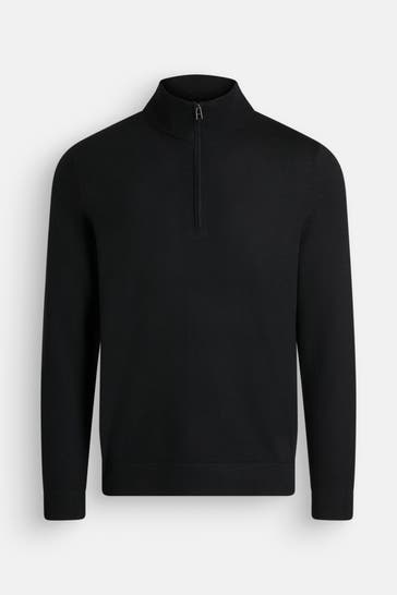 BOSS Strick-Troyer 'Birger' schwarz