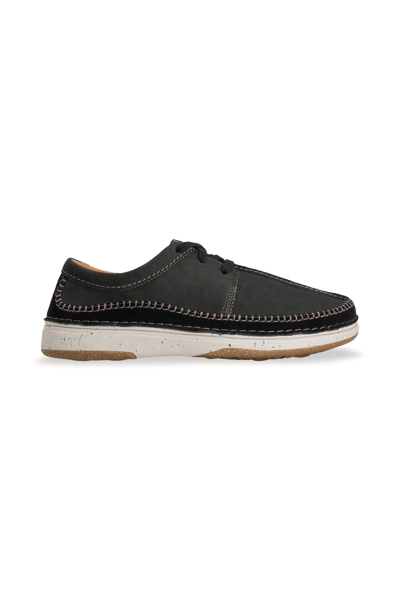 CLARKS Ledersneaker 'Nature 5 Tie' schwarz, Bild 1
