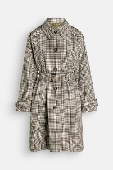 BARBOUR Trenchcoat kariert