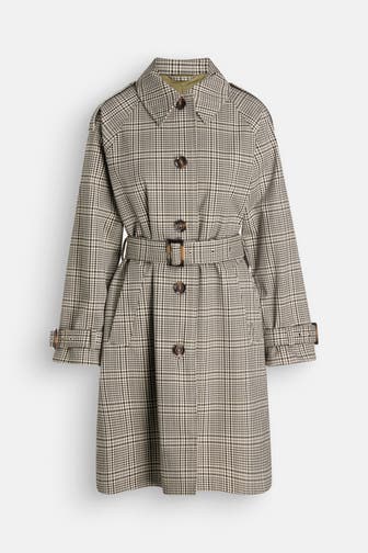 BARBOUR Trenchcoat kariert