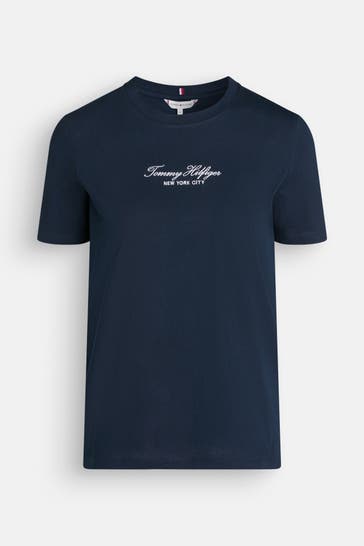 TOMMY HILFIGER T-Shirt dunkelblau