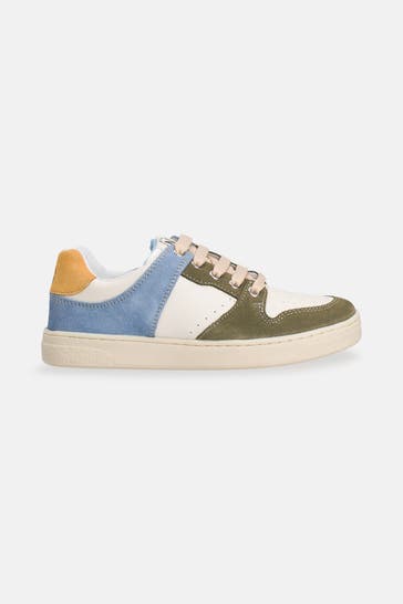 NATURINO Leder-Sneaker 'Folre' mehrfarbig