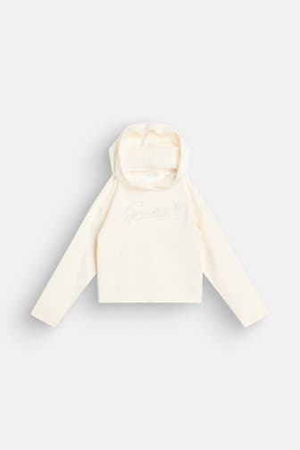 GUESS Strick-Hoodie vanille