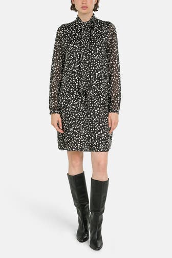 RIANI Minikleid gepunktet