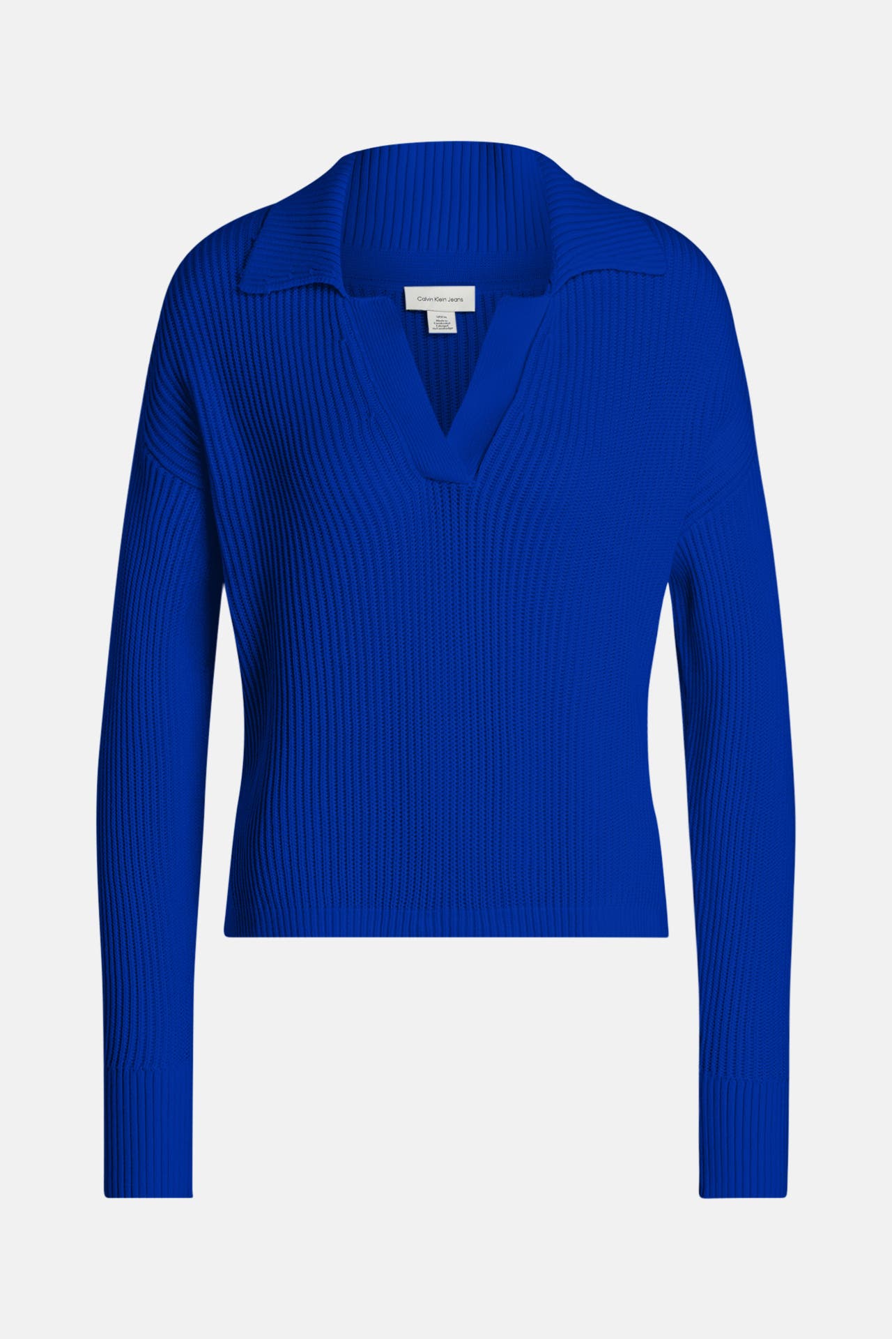 CALVIN KLEIN Strickpullover königsblau, Bild 1