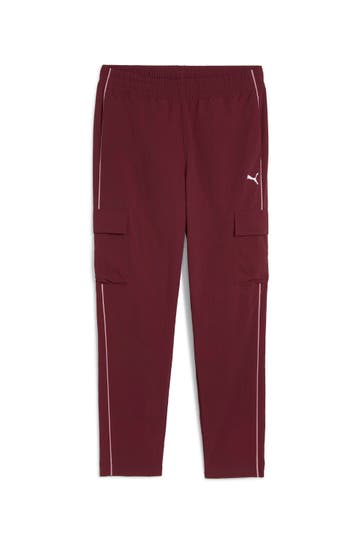 PUMA Sporthose weinrot