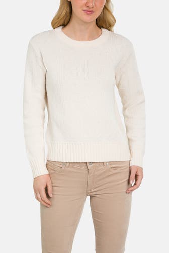 JOOP! Wollmix-Pullover beige