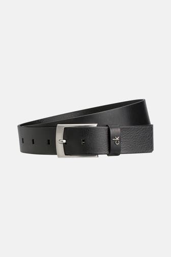 CALVIN KLEIN Ledergürtel schwarz