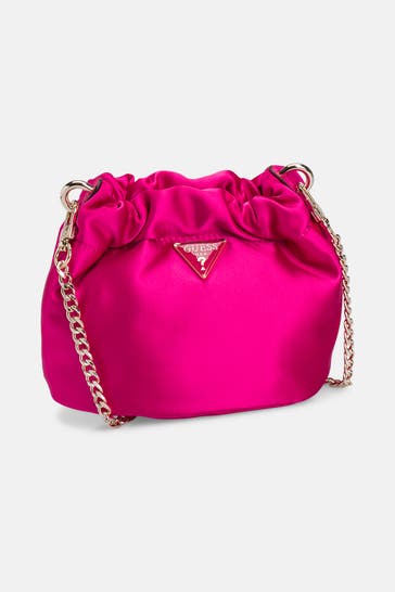 GUESS Mini-Beuteltasche 'Velina' pink