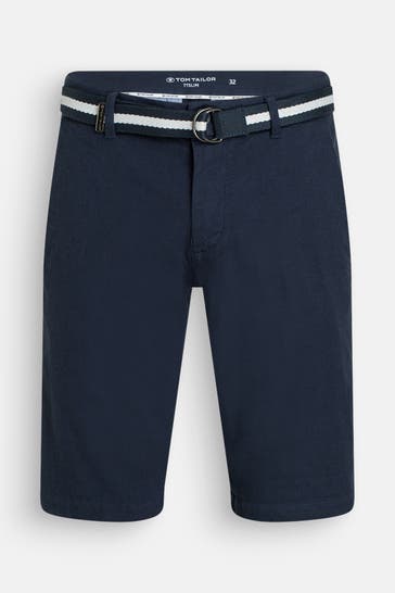 TOM TAILOR Shorts dunkelblau