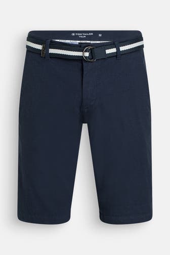 TOM TAILOR Shorts dunkelblau