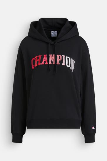 CHAMPION Hoodie schwarz