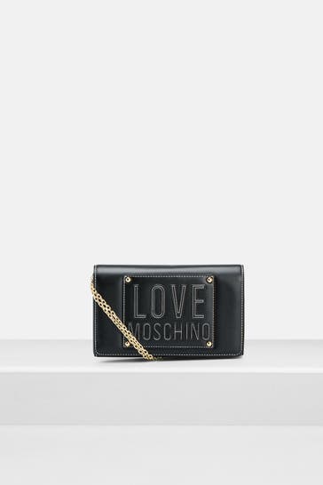 LOVE MOSCHINO Umhängetasche schwarz