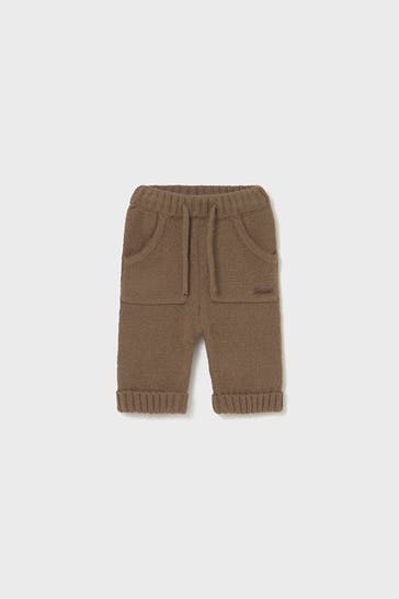 MAYORAL Stoffhose braun