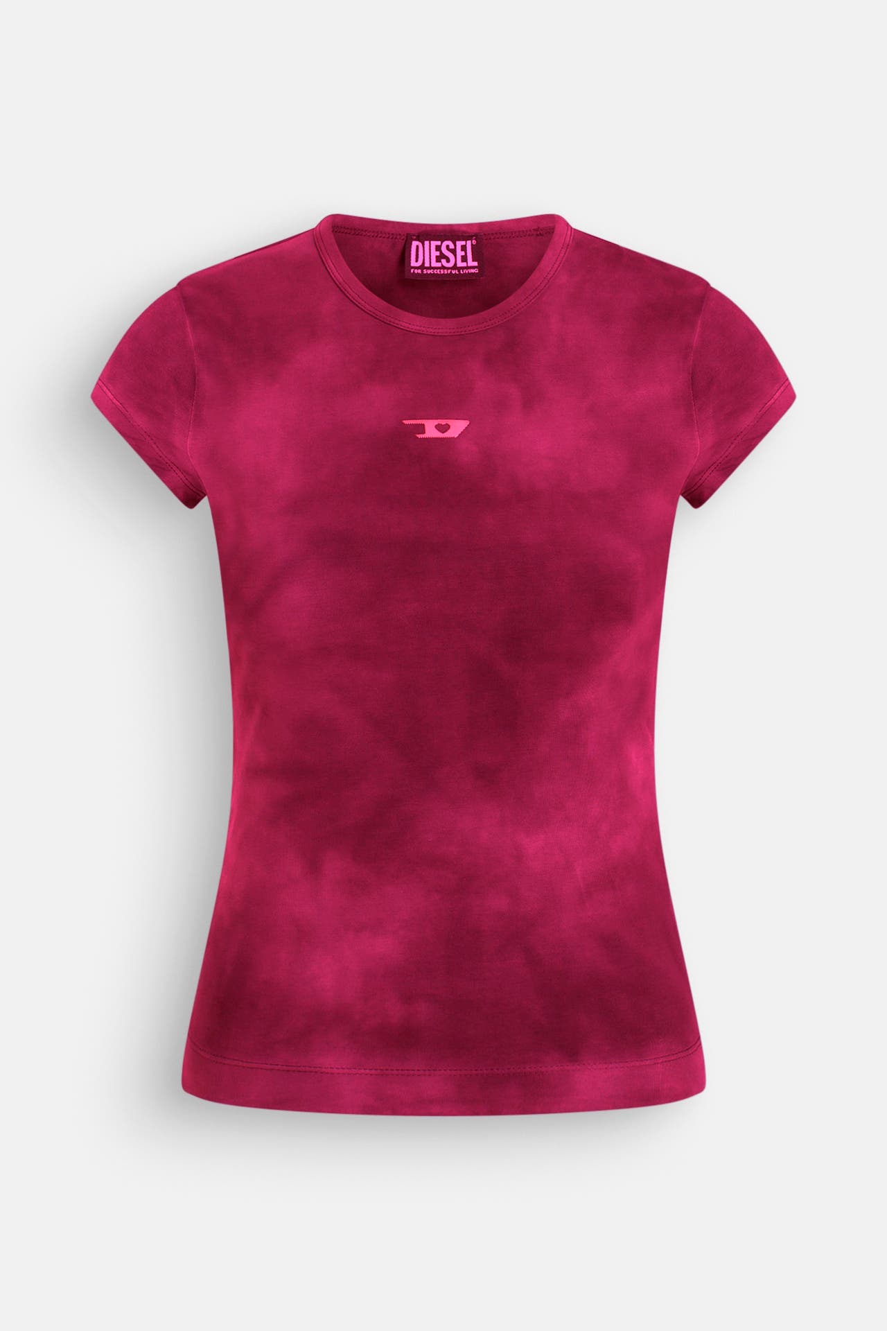 DIESEL T-Shirt burgunder, Bild 1