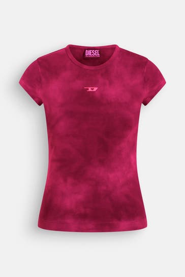 DIESEL T-Shirt burgunder