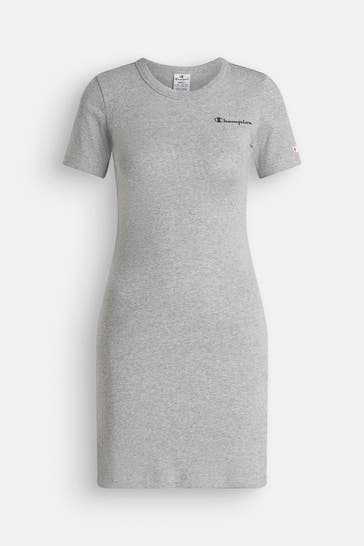 CHAMPION Jerseykleid grau