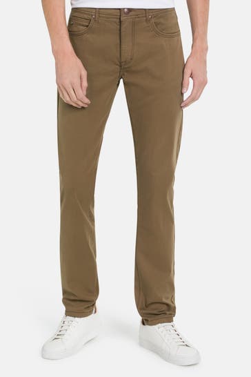 SAND COPENHAGEN Stoffhose 'Burton' braun