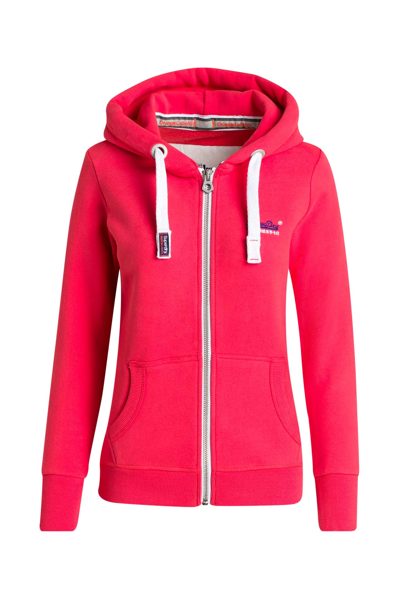 Pink superdry sweatshirt clearance
