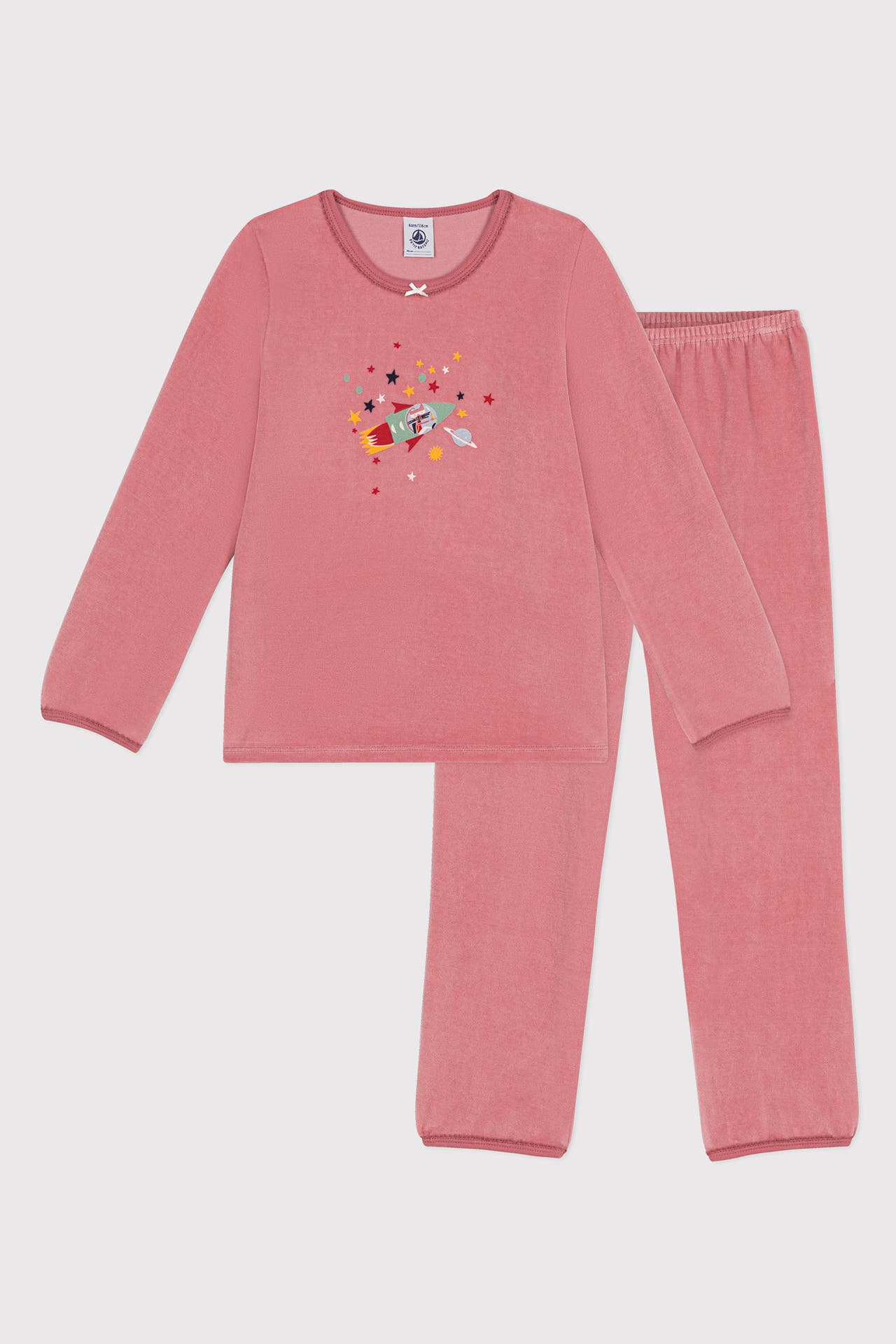 PETIT BATEAU Pyjama rosa, Bild 1