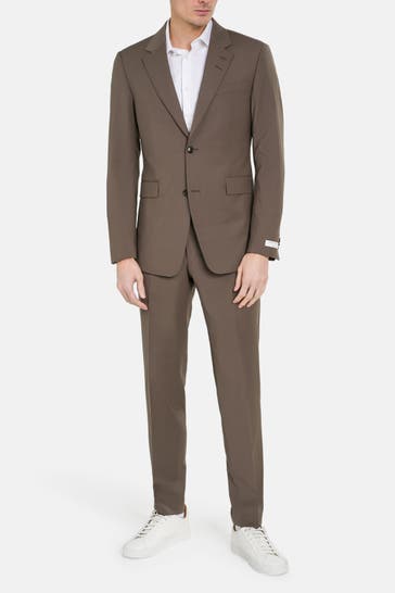 TIGER OF SWEDEN Wollmix-Anzug 'Justin' braun