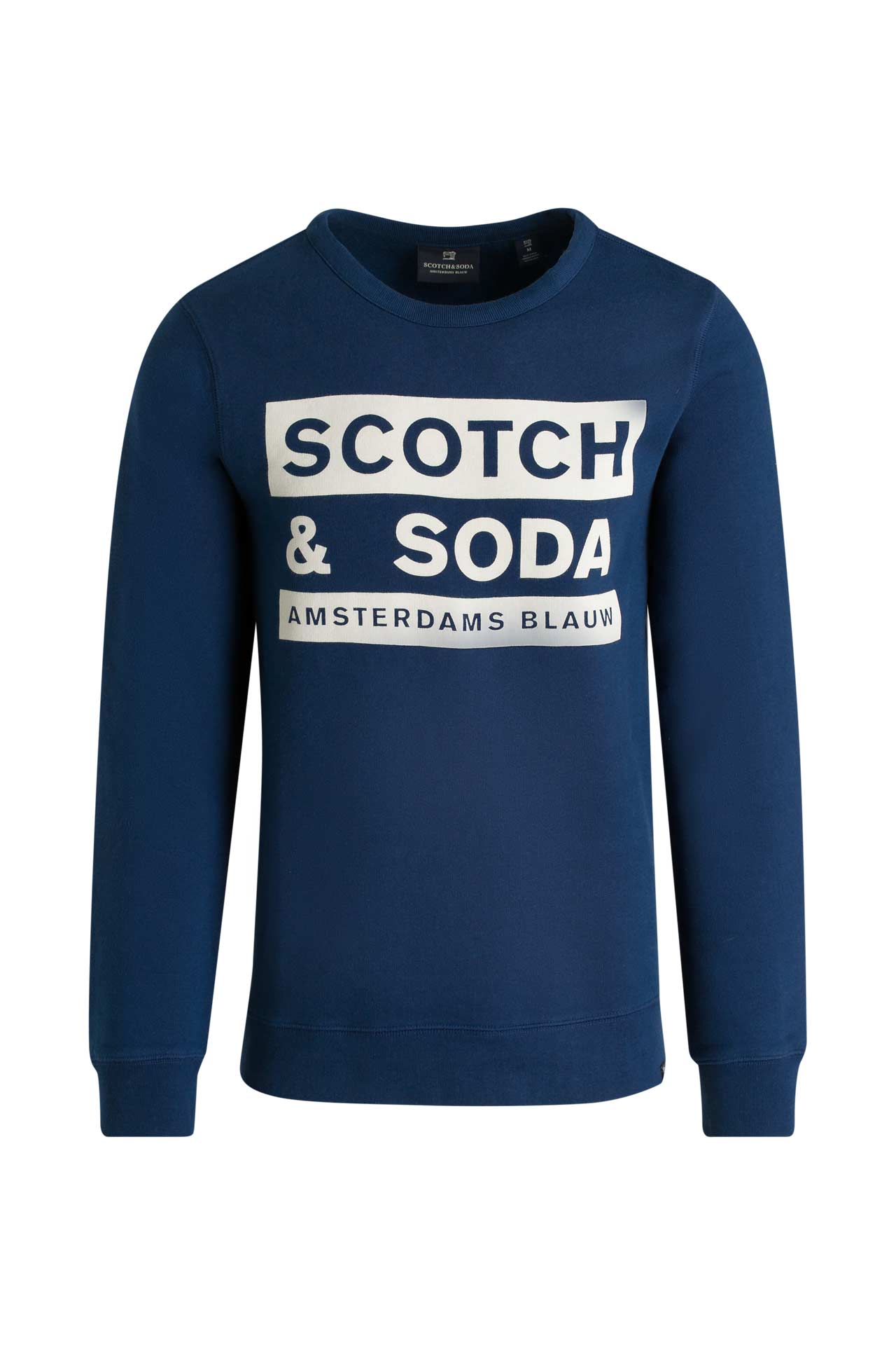 Sweat-shirt Réversible Scotch & Soda Homme - Bleu Marine - Taille S - Neuf Avec étiquettes