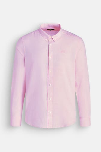 LA MARTINA Leinenmix-Hemd rosa