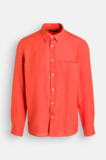 MARC O'POLO Leinenhemd Regular Fit