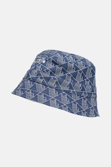 LACOSTE Fischer Hut gemustert