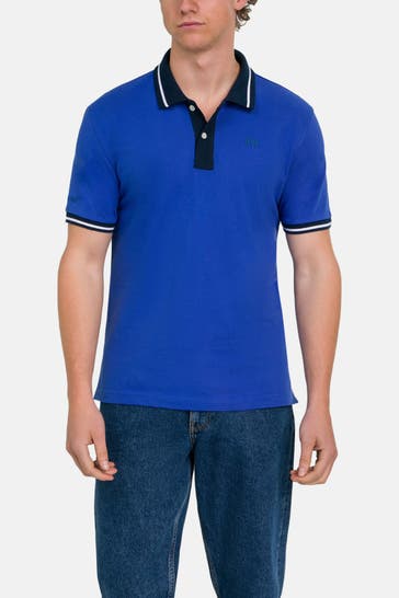 LA MARTINA Polo-Shirt royalblau