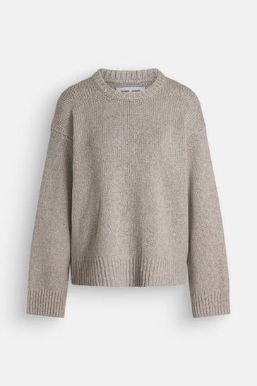 SAMSØE & SAMSØE Kaschmirmix-Pullover beige