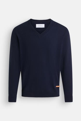 BALDESSARINI Kaschmirpullover dunkelblau