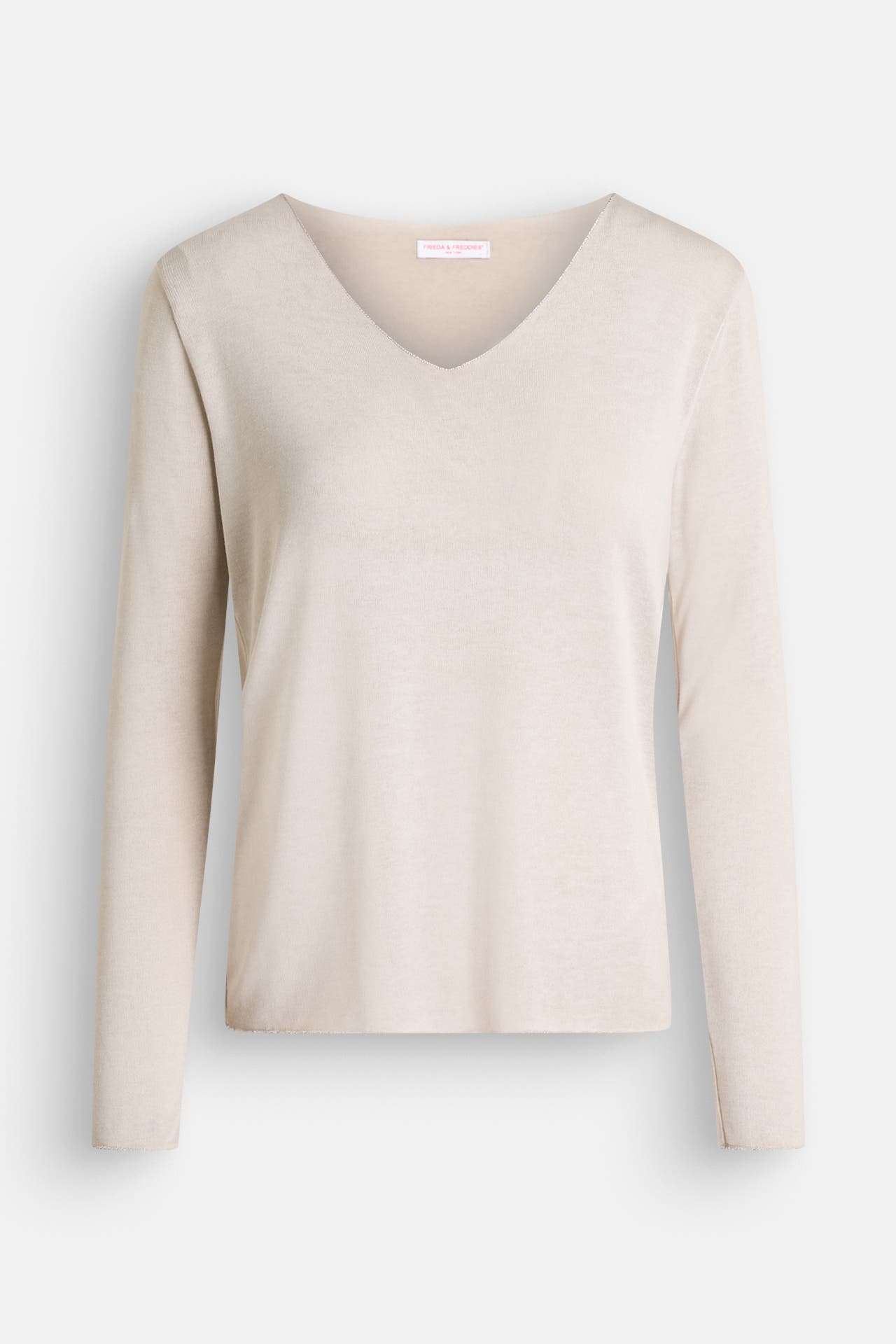 FRIEDA & FREDDIES NY Strickshirt beige, Bild 1