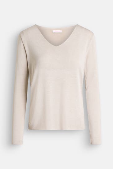 FRIEDA & FREDDIES NY Strickshirt beige