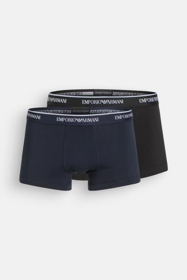 EMPORIO ARMANI 2er-Pack Boxer Trunks zweifarbig