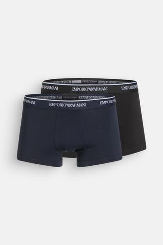 EMPORIO ARMANI 2er-Pack Boxer Trunks zweifarbig